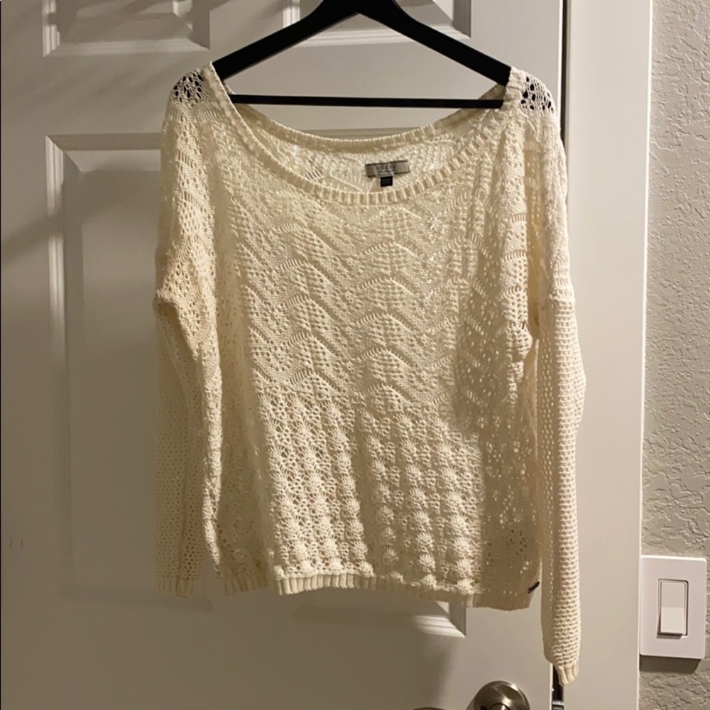 Guess off the shoulder sweater